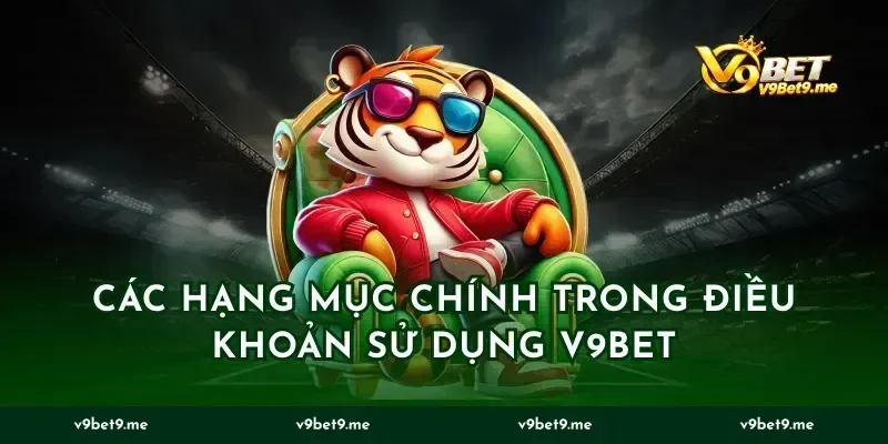 Các Hạng Mục Chính Trong Điều Khoản Sử Dụng v9bet